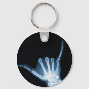 Shaka Sign X-Ray (Hang los) Sleutelhanger