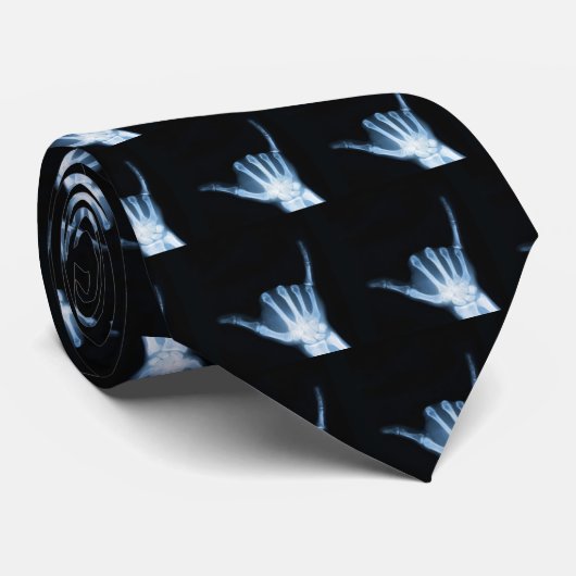 Shaka Sign X-Ray (Hang los) Stropdas (Opgerold)