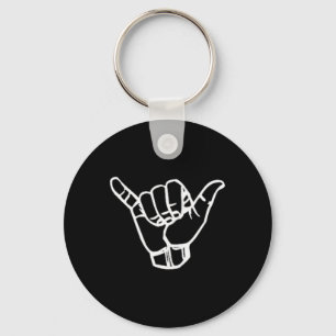 Shaka Surf Bord Cool Vintage Surfer Surfing Cadeau Sleutelhanger