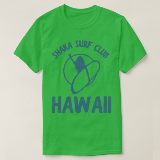 Shaka Surf Club Hawaii TShirt (Design devant)