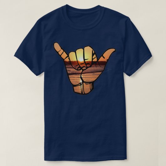 Shakas Sunset T-shirt (Design voorkant)
