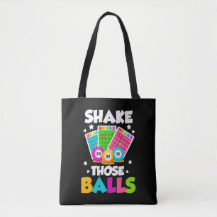Shake Die Balls Funny Bingo Draagtas