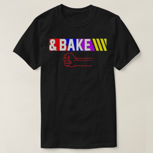 Shake en Bake Funny Family Matching Lover Dad Dau T-shirt (Design voorkant)