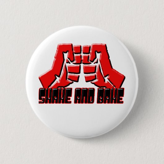 SHAKE EN BAKE RONDE BUTTON 5,7 CM (Voorkant)