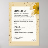Shake It Up - Verheffende Motivatie poëzie