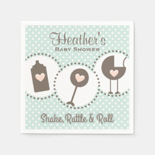 Shake Rattle en Roll Servetten