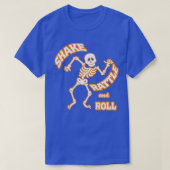 Shake Rattle en Roll Skelet T-shirt (Design voorkant)