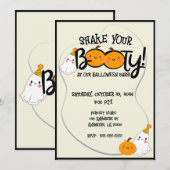 Shake Your Booty Halloween Party Invitation (Devant / Derrière)