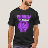 Shaken Stirred Epilepsy Survivor Epilepsy Awarenes T-shirt (Voorkant)
