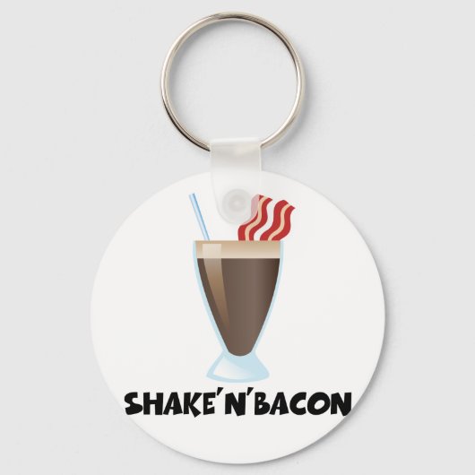 Shake'n'Bacon Sleutelhanger (Voorkant)