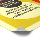 Shakepeare en Comedy Poster (Hoek)