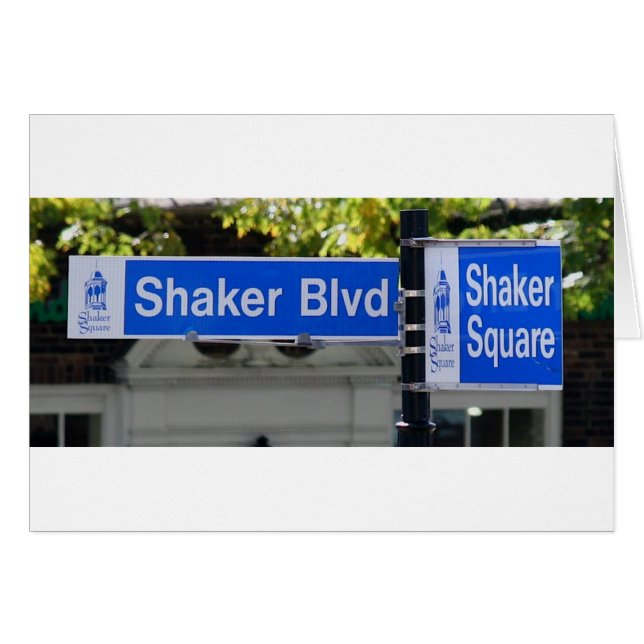 Shaker Square-teken (Voorkant Horizontaal)