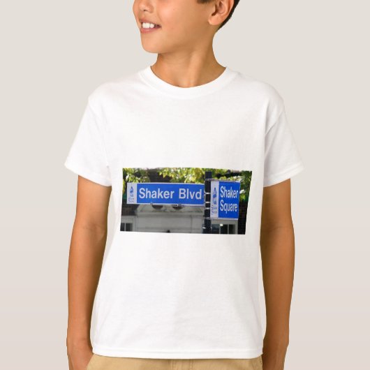 Shaker Square-teken T-shirt (Voorkant)