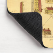 SHAKER VILLAGE MAP, 1849 MUISMAT (Hoek)