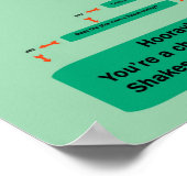 Shakesblogging: Comedy versus tragisch stroomschem Poster (Hoek)