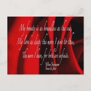 SHAKESPEARE 2 BRIEFKAART