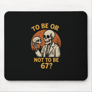 Shakespeare 67 Meme Grappig Skelet Nerdy Halloween Muismat