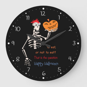 Shakespeare à grande horloge d'Halloween