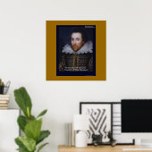 Shakespeare "Amour céleste" Affiches d'art (Bureau à domicile)