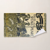 Shakespeare Art Nouveau Handdoek (Handdoek)