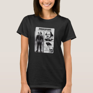 Shakespeare Bardolater actiefiguur Ha T-shirt