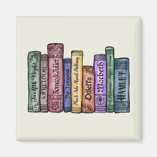 Shakespeare Books No.1 Magneet (Voorkant)