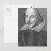 Shakespeare Briefkaart (Voorkant / Achterkant)