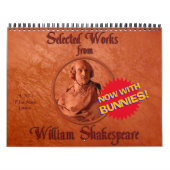Shakespeare Bunnies Calendar 2011 Kalender (Hoes)
