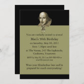 Shakespeare Caricature Kaart (Voorkant / Achterkant)