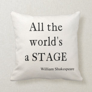 Shakespeare Citaat Al de Wereld een Citaten van he Kussen