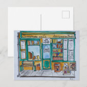 Shakespeare & Co. Bookstore | Seine, Parijs Briefkaart (Voorkant / Achterkant)