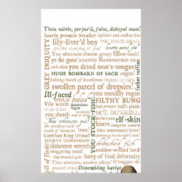Shakespeare Collectie Poster