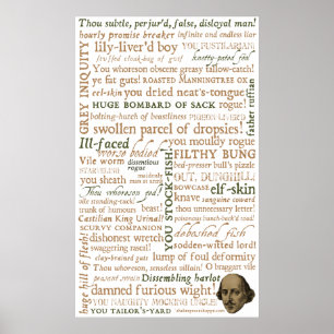 Shakespeare Collectie Poster