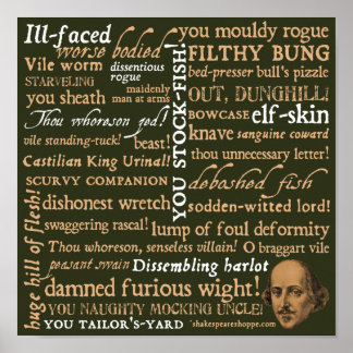 Shakespeare Collectie Poster