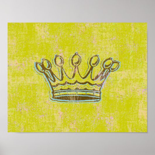 Shakespeare Crown ~ Print / Poster (Voorkant)
