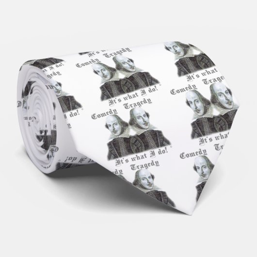 Shakespeare - Dat is wat ik doe! Stropdas (Opgerold)