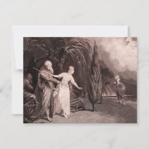 Shakespeare De Tempest Miranda Herfsten in de lief Briefkaart