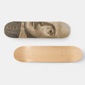 Shakespeare Droeshout Engravings Skateboard (Horizontaal)