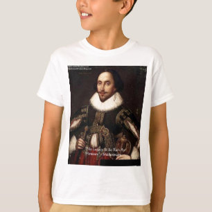 Shakespeare "Eerlijkheid Erfenis" Citaat Cadeaus & T-shirt