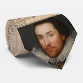 Shakespeare en Hamlet Stropdas (Opgerold)