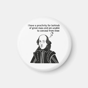 Shakespeare Funny Quote Magneet