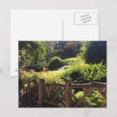 Shakespeare Garden NYC Central Park Photo Carte po (Devant / Derrière)