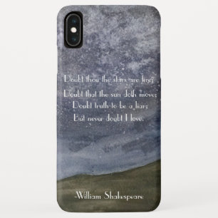 Shakespeare Hamlet Quote iPhone XS Max Hoesje