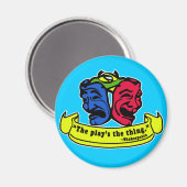 Shakespeare: Het spel is het ding Magneet (Voorkant / Achterkant)