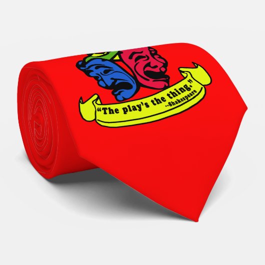 Shakespeare: Het spel is het ding Stropdas (Opgerold)
