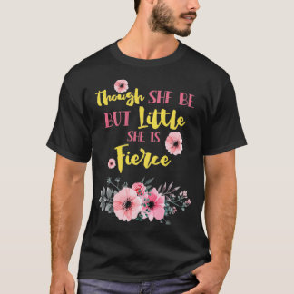 Shakespeare hoewel ze maar klein is... t-shirt