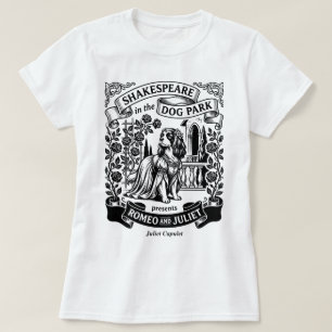Shakespeare in het hondenpark - Juliet - Cavalier T-shirt