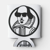 Shakespeare in tinten blikjeskoeler (Achterkant)