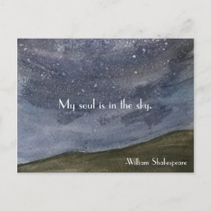 Shakespeare Inspirerend Quote Briefkaart