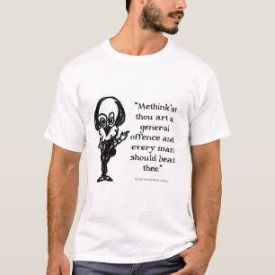 Shakespeare Insults Alls well T-shirt